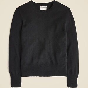 J. Crew Cashmere classic-fit crewneck sweater - Black